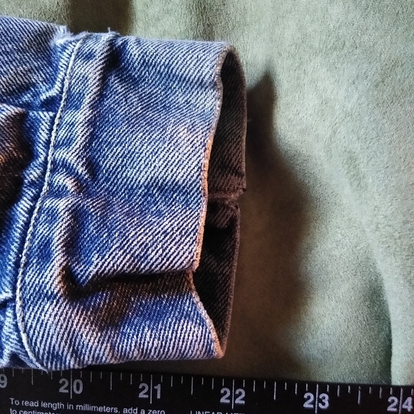 VINTAGE Calvin Klein Jean Jacket Pre- Loved 100% Cotton Real Denim! - Picture 8 of 16